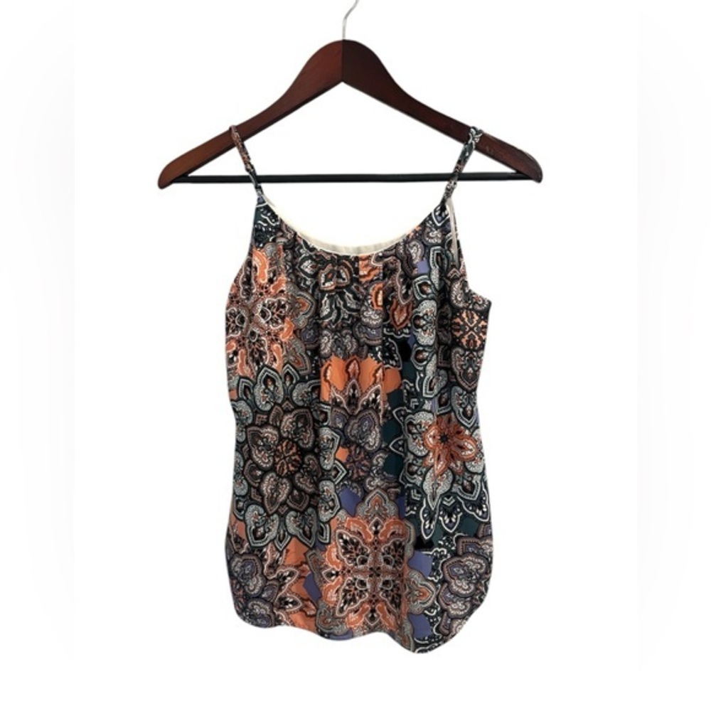 41 Hawthorn Mosiac Pattern Tank Top with Lining Size Small